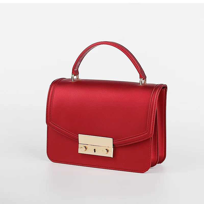 

2019 New Style Korean-style Simple Hand Gel Bag Mini Shoulder Change Mobile Phone Fashion Small Square Bag