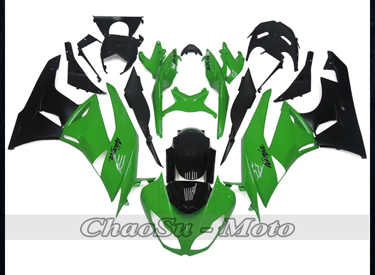 10 Зеленый мотоцикл обтекатель комплект для KAWASAKI ZX-6R 636 599 2009 2010 2011 2012 полный комплект, крышка комплект ABS рамка для литья под давлением - Цвет: 10