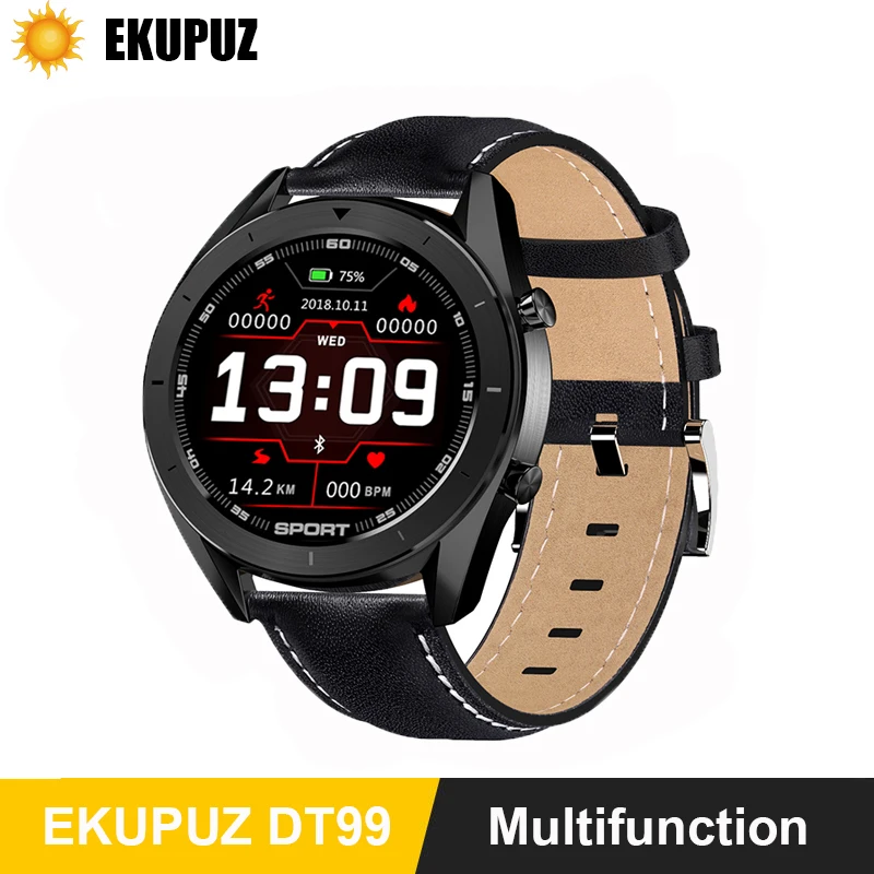 Смарт часы ebuyz Bluetooth ЭКГ монитор счетчик калорий пульсометр спортивные для