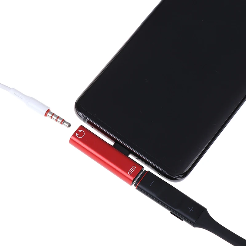 1 шт. 2 в 1 usb type C 3,5 мм разъем аудио адаптер для наушников для Xiaomi Mi 9 samsung galaxy s10 s10+ USB C адаптер для зарядки