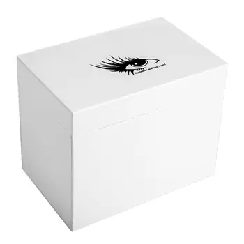 

Acrylic Cosmetic Storage Makeup Organizer Clear Eyelash Storage Box Eyelashes Glue Pallet Holders 10 Layers Grafting Eyelash