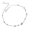 Fashion Star Chain For Women Anklet Hot Sale 925 Sterling Silver Anklets Bracelet For Women Foot Jewelry Anklet On Foot ► Photo 1/6