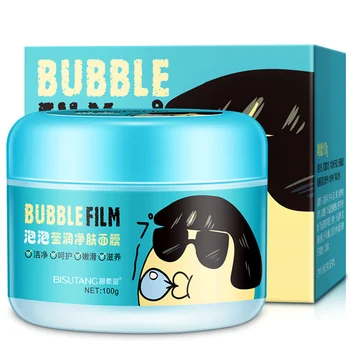 

High QualityFacial Bubble Foam Mask Moisturizing Oil Control Shrink Pores Washable Mask Skin Care Beauty Tools Accessories NS