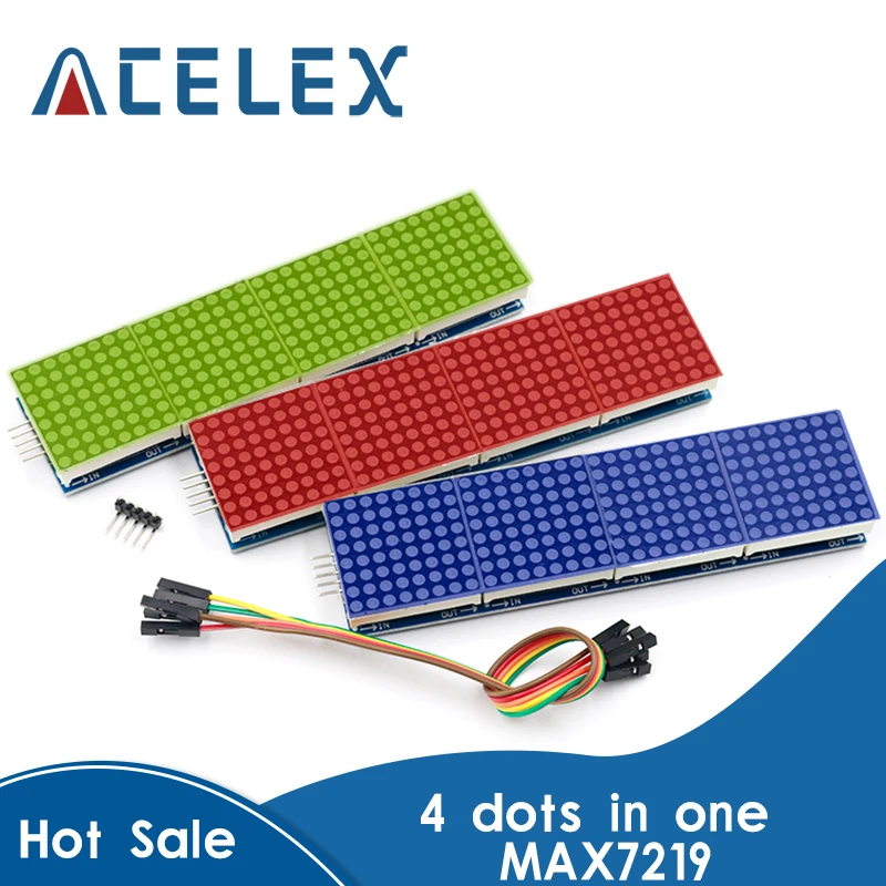 Max7219 4 In 1 Display Microcontroller 5p Line Module vrogue.co