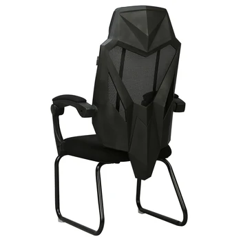 

E1Black and White Computer Chair Home Esports Chair Game Chair Seat Chair Backrest Comfortable Boss Chair Reclining Office Chair