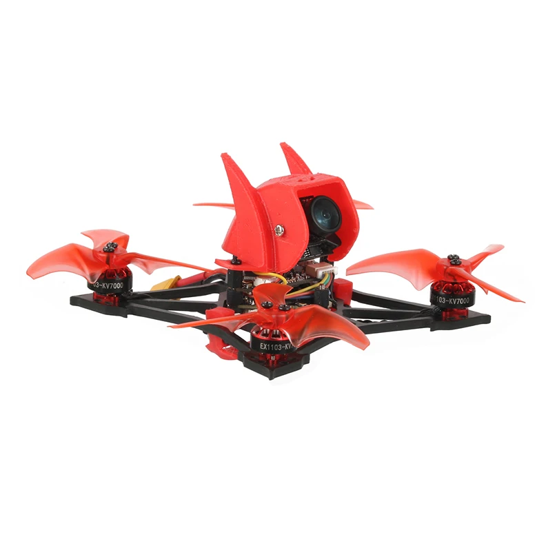 JMT T100 100 мм Колесная база Крытая FPV гоночный Дрон ж/Crazybee F4 PRO V3.0 Контроллер полета Frsky приемник FPV часы 7000kv мотор