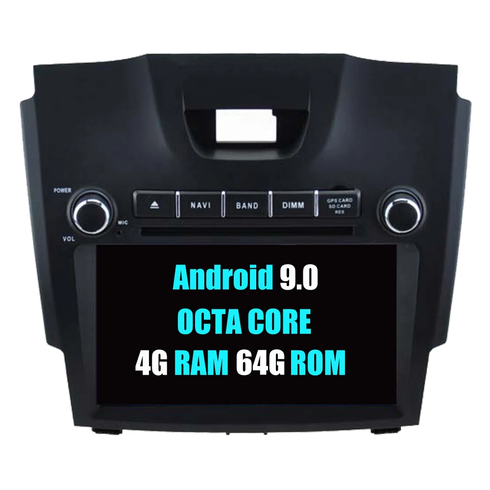 Excellent RoverOne Car Multimedia Player For Chevrolet S10 Colorado Trailblazer For Isuzu D-max Android 9.0 Autoradio GPS Navigation 12