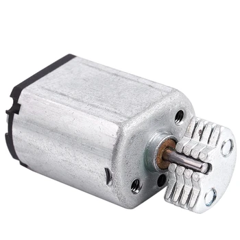 

New DC1.5V-9V 0.08A 3200RPM Output Speed Micro Vibrating Motor, 18x15x12mm Silver