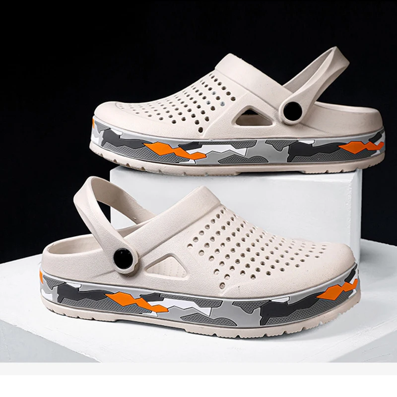 Thick Sole Antiskid Garden Shoes Summer Cave Shoes Outdoor Leisure