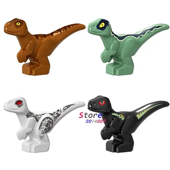 

Single Building Blocks World Park Dinosaur Carnotaurus T-Rex Series Cartoon Action Model toys for children