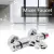 Thermostatic Bath Shower Faucets Set Wall Mounted Bathroom Mixer Tap Hot And Cold Mixing Valve Bathtub Faucet