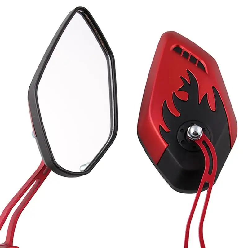 2 шт., руль мотоцикла, зеркало заднего вида, часть мотоцикла, модифицированный руль, зеркало заднего вида, аксессуары для двигателя