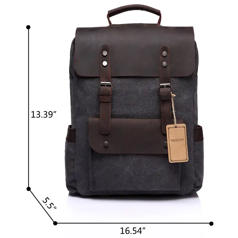 canvas backpacks with laptop compartment