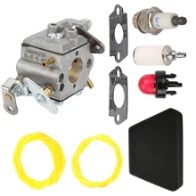Air Fuel Filter Carburetor Spark Plug Kit For Poulan 2250 2350 2375 2450 2550 222 262 Chainsaw Walbro WT-891 Zama C1U-W8 C1U-W14