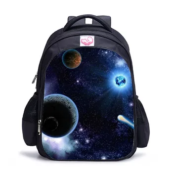 

2020 School Bag Children Backpack Boys Girls Galaxy Space Backpacks Kids Baby's Bags Children Rucksack Teenager Bookbag