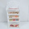 1x Plastic 5 Layers White Doll Shoes Rack / Random 12 Pairs Shoes Dollhouse Furniture Accessories for Barbie Doll Kids Toy ► Photo 2/6