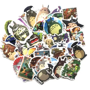 

12sets Tonari no Totoro 50pcs/set cartoon kids notebook pasters fans decals scrapbooking diy stickers waterproof accessory gifts