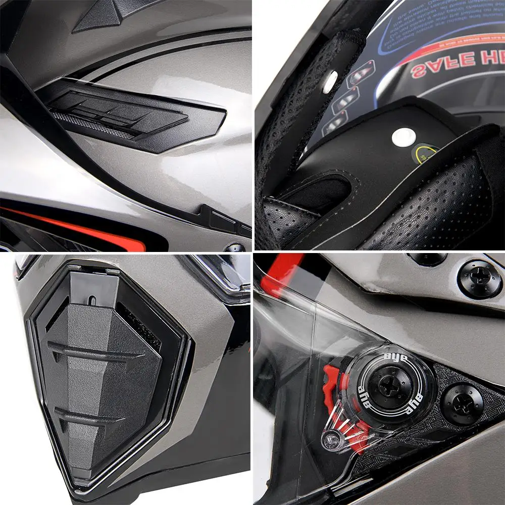 BYE moto rcycle шлем moto cross шлем casco moto rbike гоночный Мото шлем Байкер Полнолицевые Шлемы ECE DOT сертификация