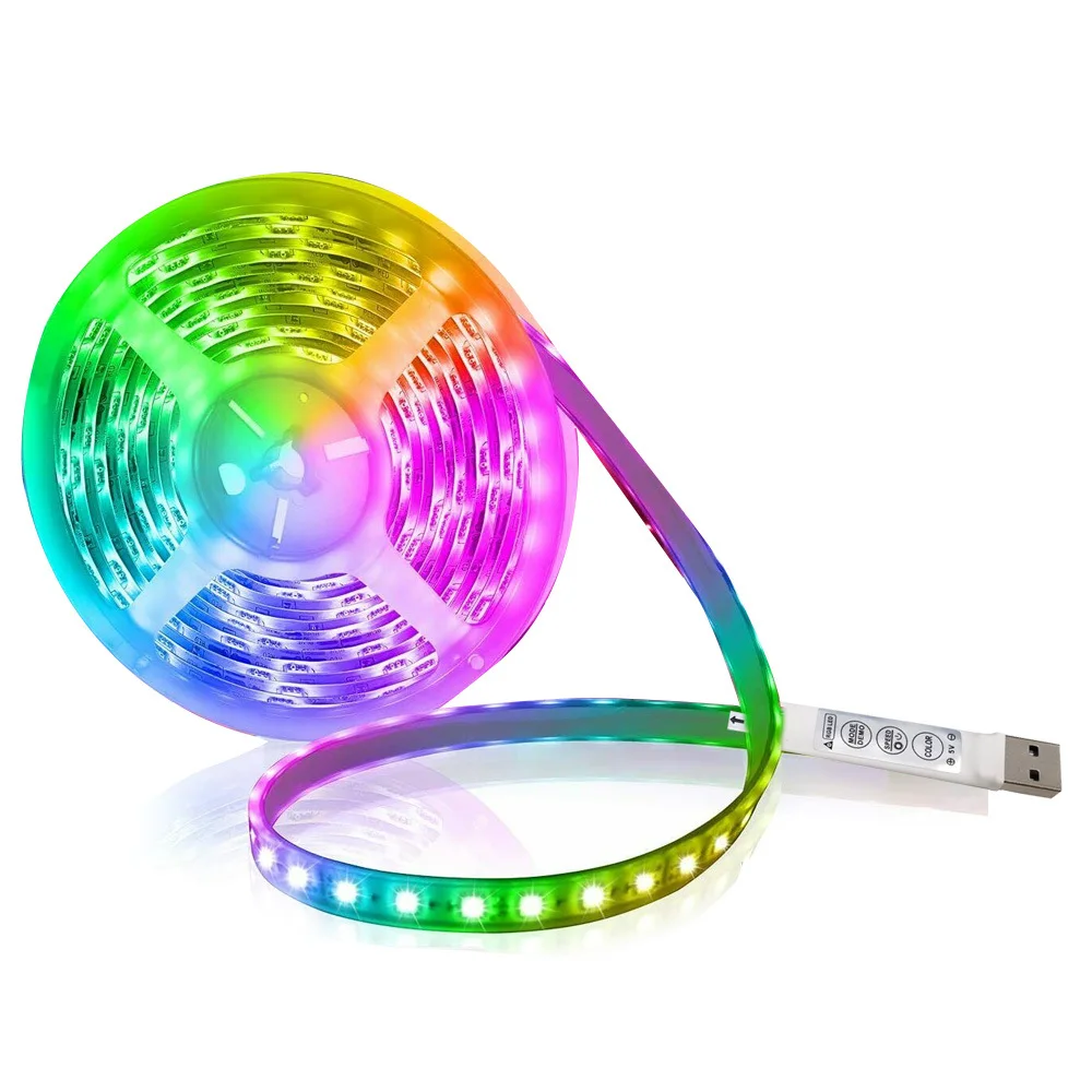 2021 Новый USB bluetooth ТВ фоновый свет ремень встросветильник свет ремень 5050 красный зелёный синий светильник ремень (art.: 3920b8ecbf467) - 3920b8ecbf467