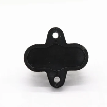 

1/4'' M6 Bus Bar Terminal Block, Insulated Dual Heavy Duty Power Distribution Junction Stud Post for Truck RV Boat - Black