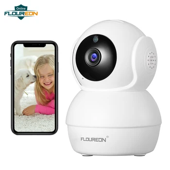 

Floureon 1080P HD Wireless IP Camera WiFi Smart Security Camera Human Motion Detection Night Vision Baby/Pet Monitor IP Camera
