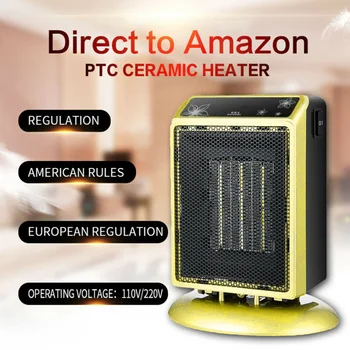 

Hot Mini Silent Mute Upright Heating Warm Air Blower Heater for Winter Home Room D6