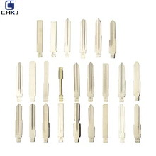 CHKJ 24 шт./лот металлический пустой флип-ключ для KD дистанционного управления для ключей DIY пульты KD B и NB серии пульты слесарный инструмент