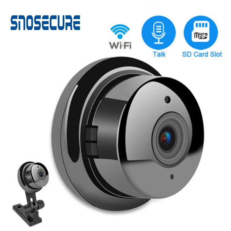 SNOSECURE Мини Full HD 1080P камера Профессиональная беспроводная Wifi домашняя камера безопасности видеокамера монитор ночное видение Cam secret