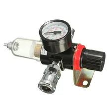 1/" 30-120PSI фильтр для воздушного компрессора 40 микрон водоотделитель ловушка Набор инструментов с регулятор давления частицы светового фильтра