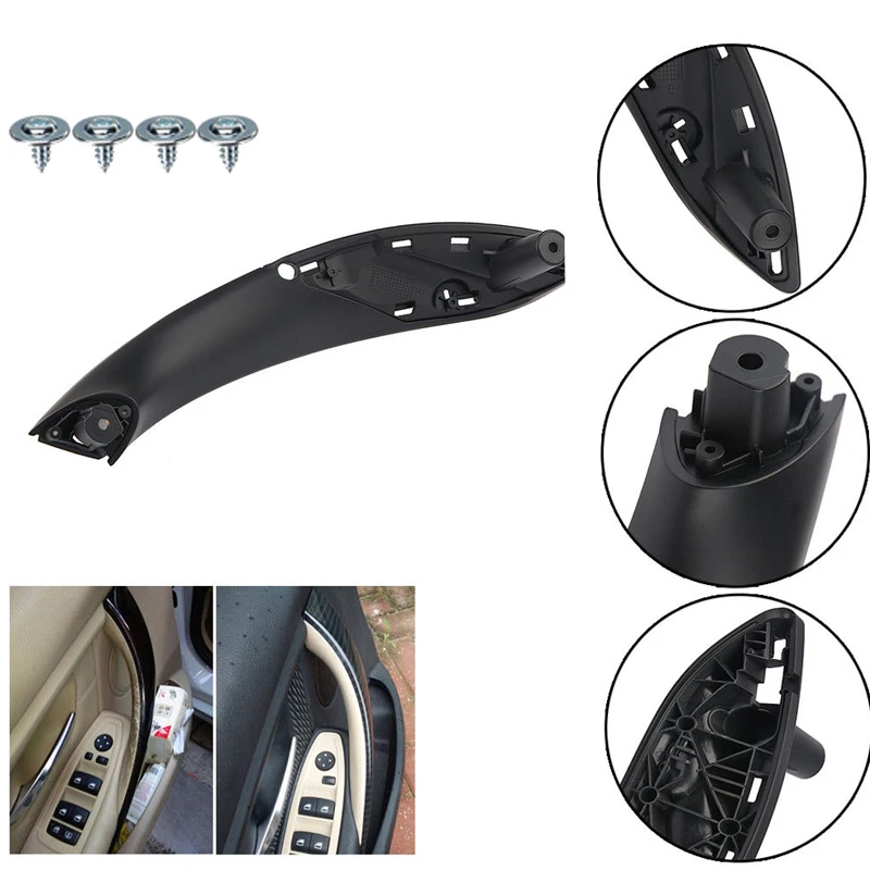 

MagicKit Car Interior Door Handles For BMW 3 Series f30 f35 Right Front Back Rear Side Inner Doors Panel Handle Bar Trim Cover