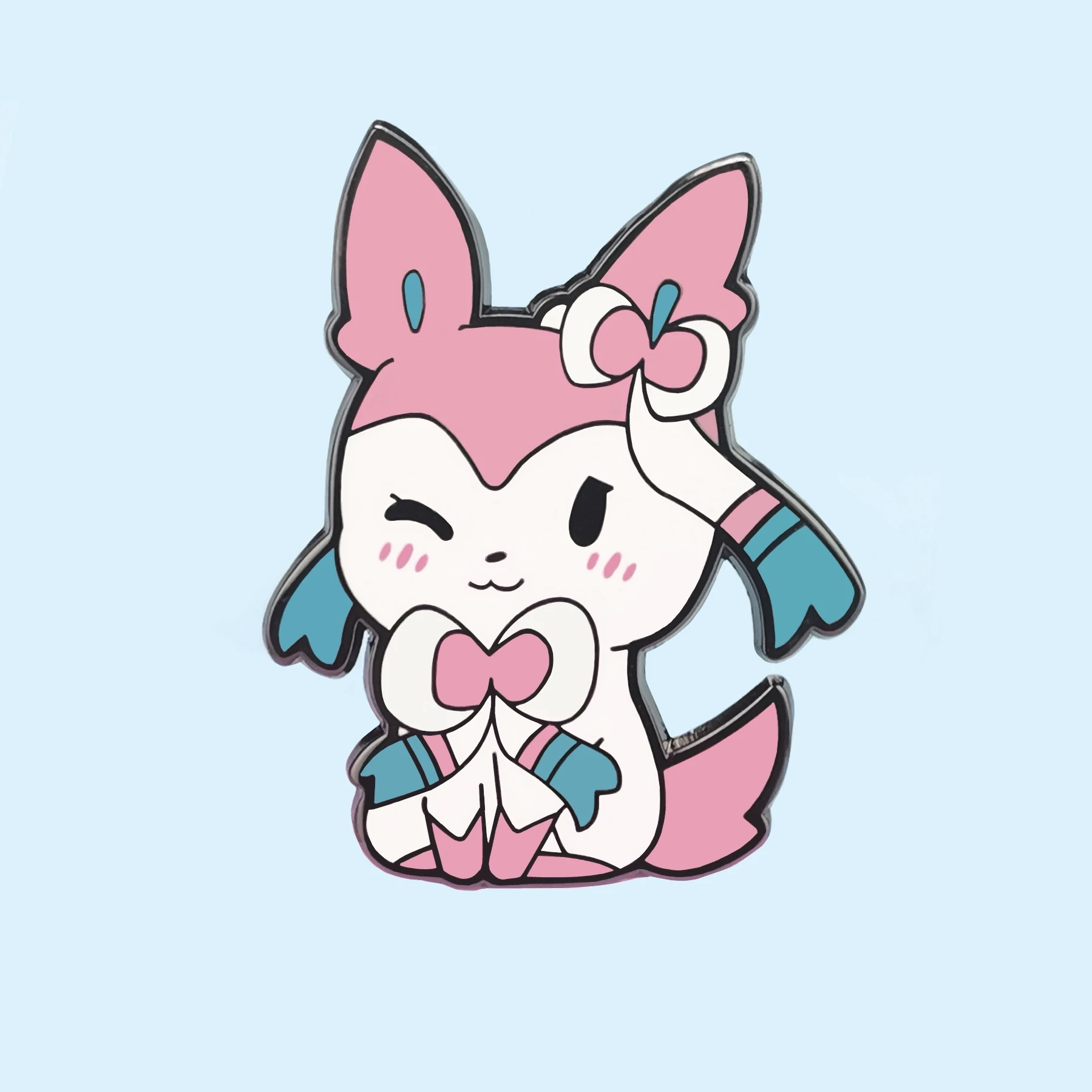 Жесткие эмалированные заколки Kawaii сказочного типа сильвеоны милые Мультяшные