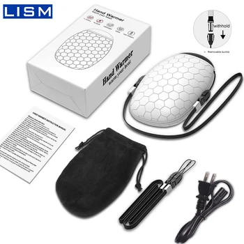 

Rechargeable hand warmer Portable plush removable washable Safety Hand Warmer Cartoon Pocket Handwarmer Winter Electric Heater