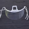40pcs Transparent Catering Mask Anti Fog Catering Food Hotel Plastic Kitchen Restaurant Smile Mouth Masks 3