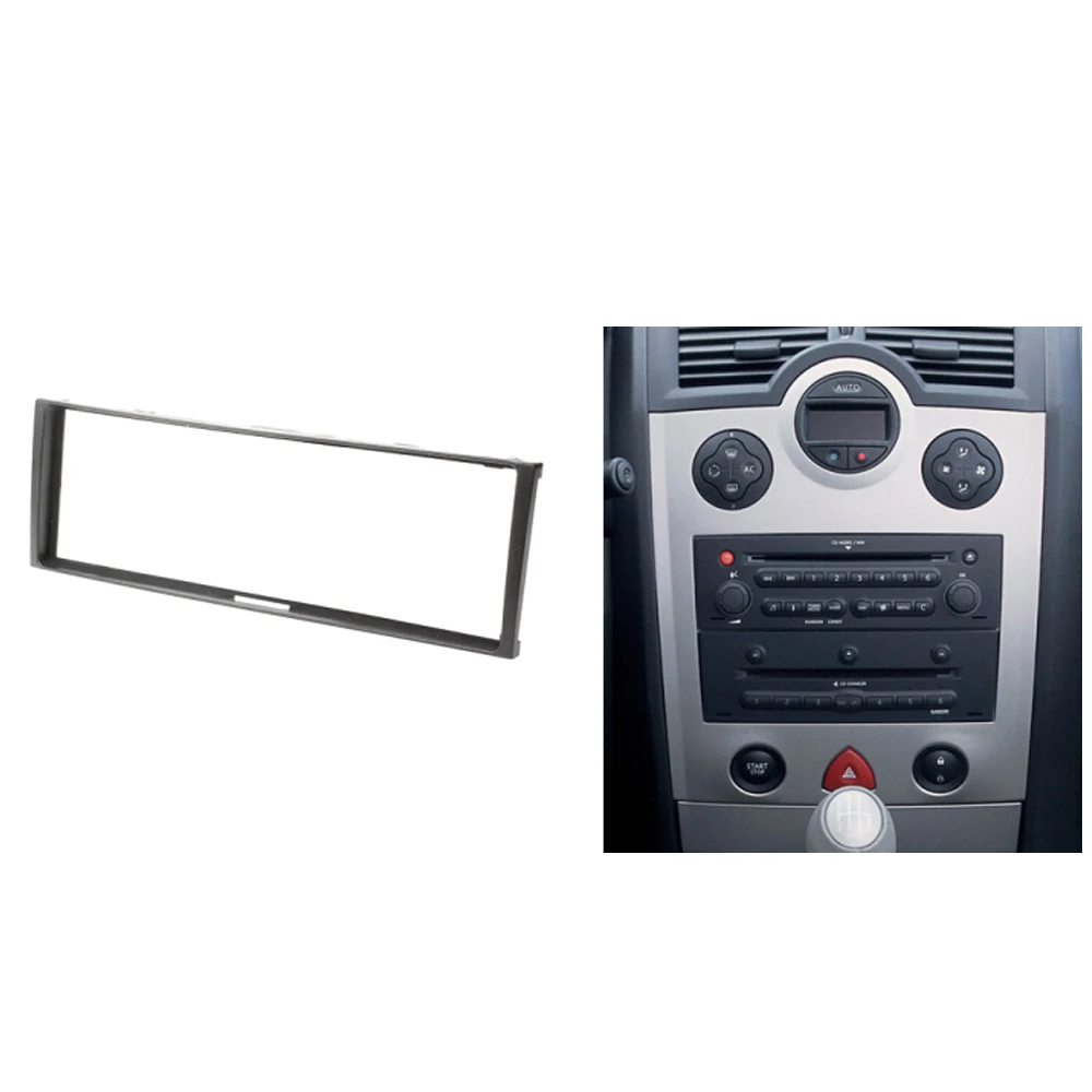 Renault Clio Megane Modus 1 Din Fitting Kit Fascia Car stereo Installation kit