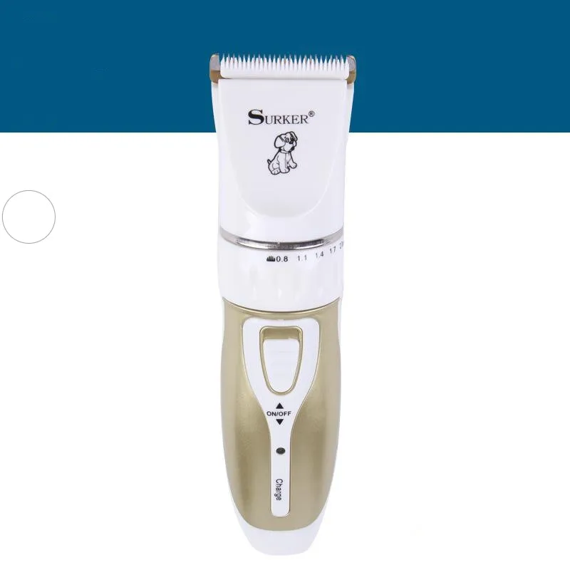 Rechargeable Pet Electric Shaver Ceramic Cutter Head Strong Power Electric Pet Hair Cutter