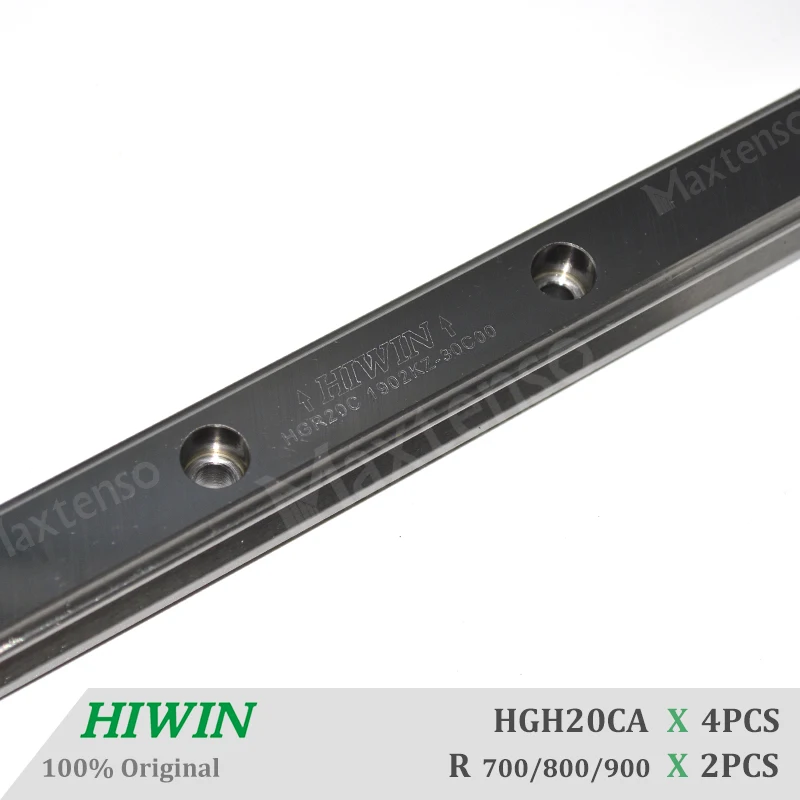 HIWIN HGR20CA высокоточные линейные направляющие рельсы и блоки каретки 700 800 900 мм