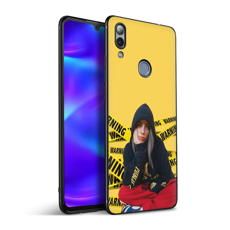 EWAU Billie Eilish силиконовый чехол для телефона для huawei Honor 6A 7A Pro 7C 7X 8X 8C 8 9 Примечание 10 Lite вид 20 9X Pro 8A 20S