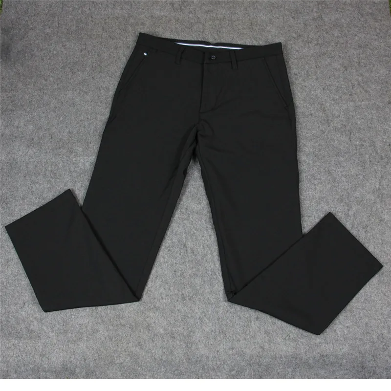 Зимние JL Мужские штаны для гольфа, Спортивная бархатная одежда на молнии, мужские тренировочные штаны для гольфа, 3 цвета