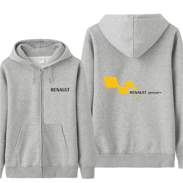 Осенняя Спортивная Толстовка Renault, Мужская модная куртка, флисовый пуловер унисекс, мужские толстовки H - Цвет: as picture