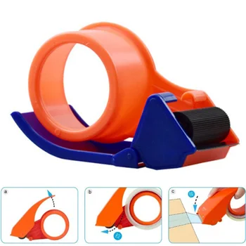 

48mm 60mm Wide Box Packing Baler Carton Sealer Manual Cutter Home Sealing Device Tape Dispenser Express Handheld Office