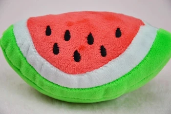 

Animals Cartoon Dog Toys Stuffed Squeaking Pet Toy Cute Plush Puzzle For Dogs Cat Chew Squeaker Squeaky Toy For Pet Watermelon