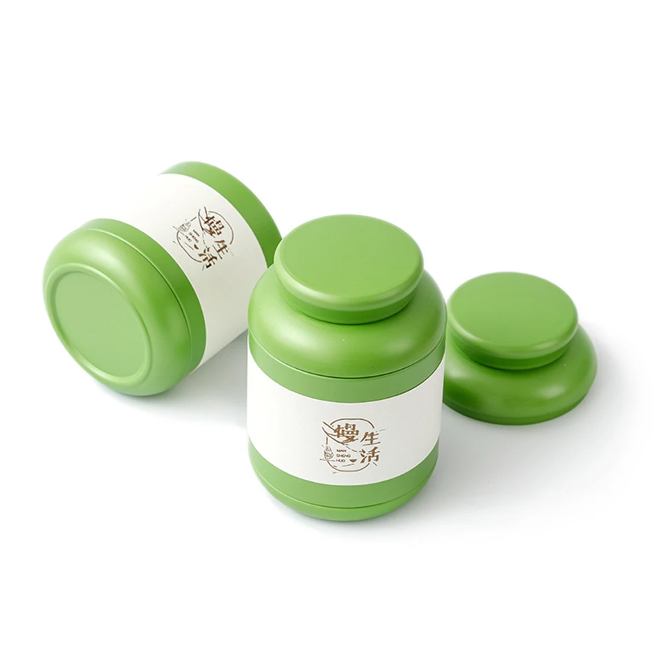 

Star Packaging Round Tea Box Hot Sale Metal Tea Tin Box Candy Tin Box New Deisign Factory Sale Tin Packing Boxes