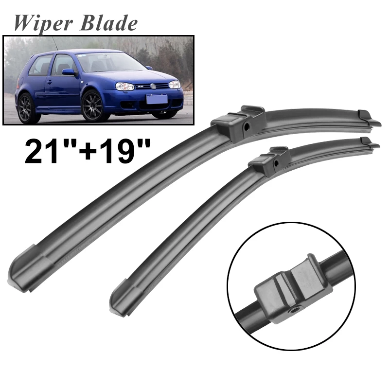 

Okowiper RHD & LHD Front Wiper Blades For Volkswagen Golf MK4 2002 - 2003 Windshield Windscreen VW Front Window 21"+19"