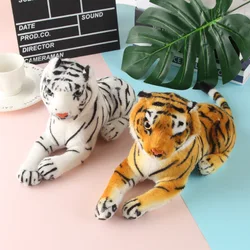 Grand tigre géant en peluche pour enfants, jouet de sécurité confortable, doux, en coton 