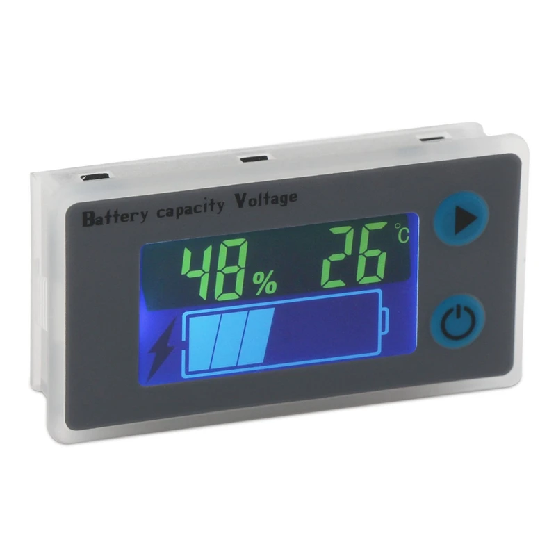 Lead-Acid Battery Cap Temp Volt Monitor Multi-Function Battery Capacity Detector