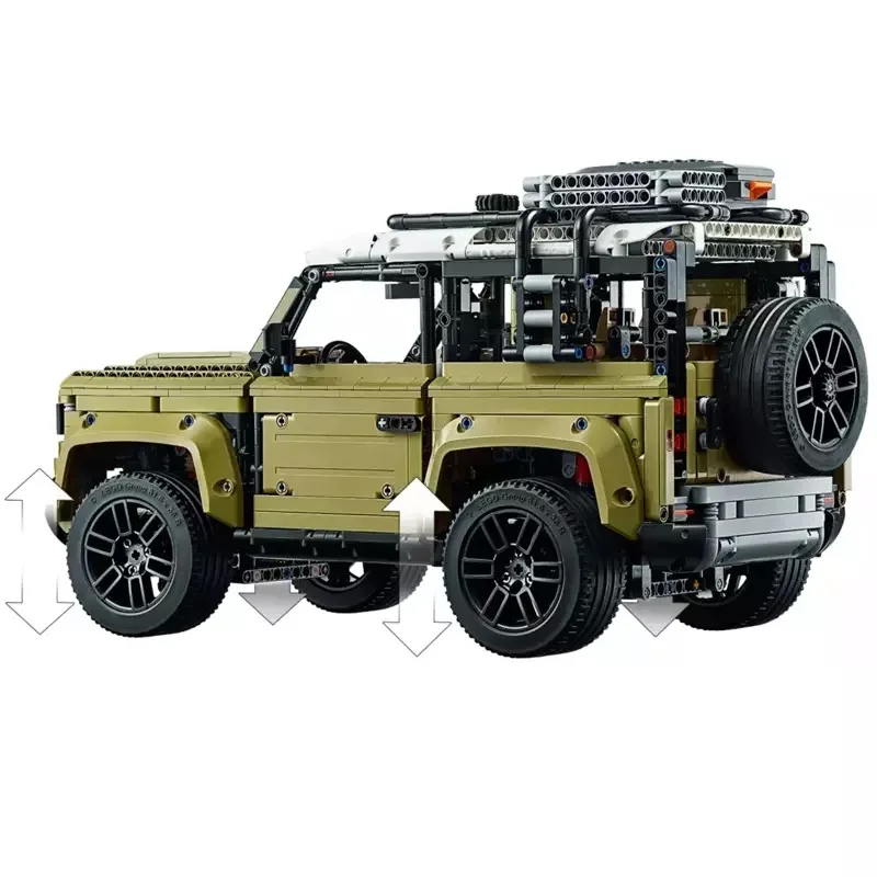 Technic Car Land Rovers Defender, 2830 шт., совместимые с Technic 42110, строительные блоки, кирпичи, развивающие игрушки для мальчиков, рождественские подарки