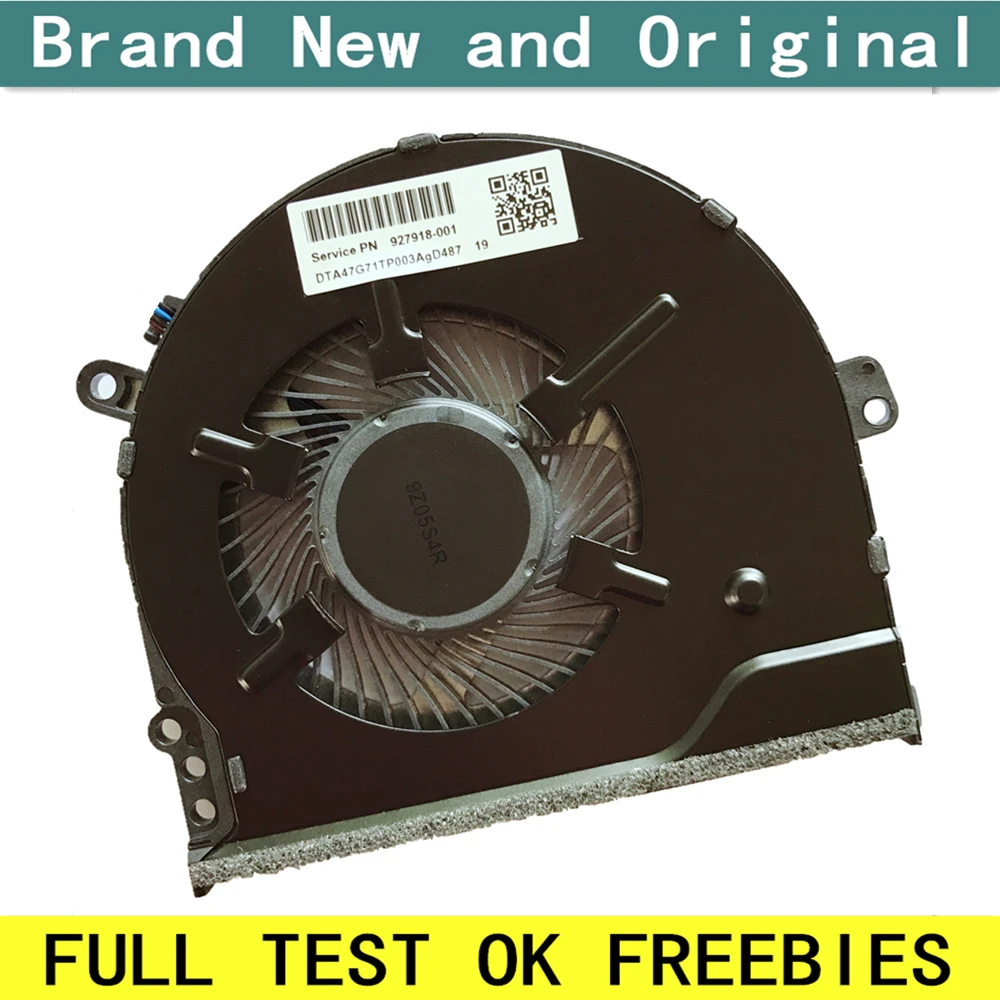 Новый кулер для охлаждения процессора ноутбука HP Pavilion 15-cK708tx 15-ck013TX 15-ck023tx 15-CK001TX