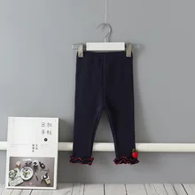 Momoidea/детская одежда; коллекция года; сезон осень; стиль; леггинсы для девочек; Простые Модные детские длинные брюки; сезон весна-осень