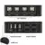 4K Computer Sharing For Scanner 4 Port Stable Ultra HD Plug And Play USB Алюминиевый Сплав Для Мыши Клавиатуры Концентратора KVM Switcher