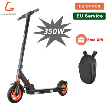 Preise PL LAGER KUGOO KIRIN S1 Klapp Elektrische Erwachsene Roller 350W APP Control Elektrische Skateboard Waben Reifen E Roller